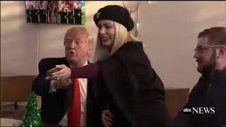 President Trump Visits Wounded Soldiers at Water Reed on Christmas 12/21/2017