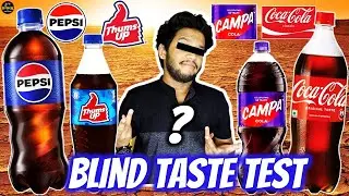 CAMPA COLA Better than COCA COLA?🤯 Campa Cola Vs Coke Vs Pepsi | BLIND TASTE TEST