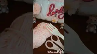 Cute homemade key tag💗😍😱#heart#pink#keytag #nethucrafts #homemade#diy