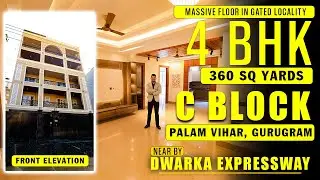 4bhk 360 Gaj builder floor in C Block Palam Vihar #builderfloorinpalamvihar #builderfloor #property