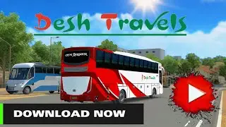 দেশ ট্রাভেলস বাস এস্কিন ][ Desh travels bus skin download link #deshtravels #bussid 