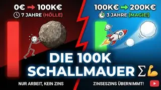 Die ersten 100 000&euro; sind die H&ouml;lle! Warum du nicht aufgeben darfst 🧱📈#finanzen