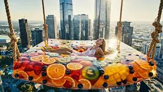Which Floating Bed Would you sleep in? 🛏️ AI Bed Compilation | AI ASMR