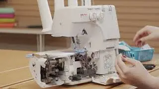 Serger Basics: Manual Threading & Overlock Stitching Made Easy