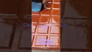 Clear Paver Lacquer Polish #krrishtrading #clearpolish #kristalultima #paverblocks #interlocking