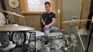 Gospel Chops Kick Drumming - How to play doubles between your hands and feet.