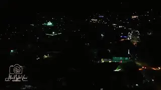 Night view of Aboi Town | drone footage