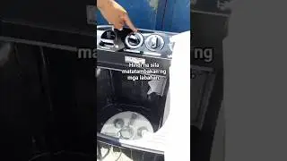 hindi na sila matatambakan ng labahan at basang nilabhan #washingmachine #lg  #thankyoulord