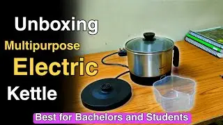Multipurpose Electric Kettle | Pigeon Electric Kettle Review | Best For Bachelors | Kettle unboxing
