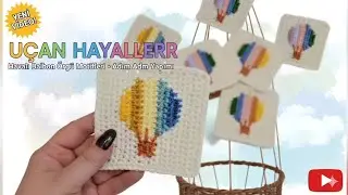 Tığ işi balon model motif modeli yapılışı 