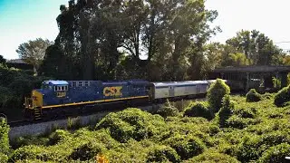 CSX Track Geometry Train in Lanett, AL