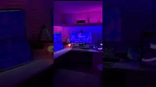 I Built an All-White Synthwave Battlestation Setup