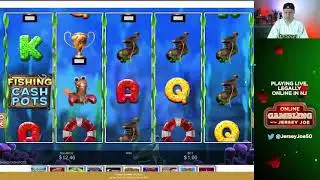 Fishing Cashpots slots LIVE [Online Gambling with Jersey Joe # 156]
