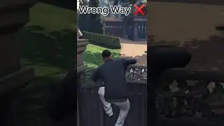 Right Way ✅ To Enter The Michael House 🏠 #shorts #gta5