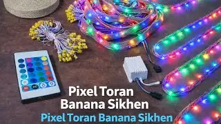 12 volt LED toran Rani Bai remote/lighting karva/#viral#trending#reels#shorts#india#video#edit#ai