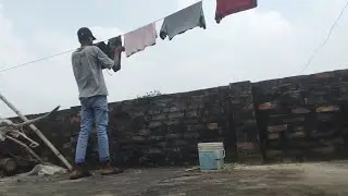 Finaly guy kapde sookh gye 😁 suraj varma vlogs #vlog #dailyvlog 