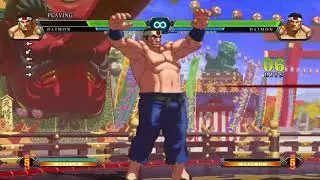 kof 13 daimon goro death combo