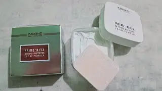 Insight prime N fix setting & mattifying loose powder | under ₹150 | must buy | review |