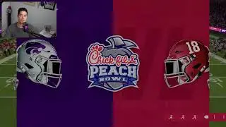 CFB26 Dynasty | K-State Wildcats | EP10 | Alabama CFP Semifinals (Chick-fil-A Peach Bowl)