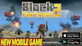 Block Fortress 2 - Global Launch Gameplay (iPhone, iOS, Android) - New Offline Mobile Game 2025