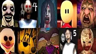 Caught Battle - Granny 4, Witch Cry, Granny 5, Painscape, Endless Nightmare, Soviet Project &+