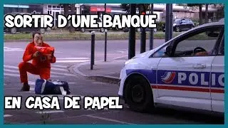 Sortir d'une banque en Casa De Papel - D&eacute;fi Prank - Les Inachev&eacute;s
