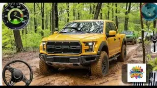 Offroad Simulator Gameplay 🚙 | Mud Driving 4x4 Pickup Adventure 🌲🟫 | Offroad Driving