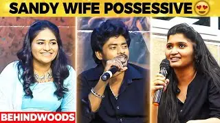 HEROINE கூட SANDY ROMANCE, POSSESSIVE ஆன SANDY மனைவி😂3:33 Event