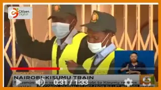 Passenger train services from Nairobi to Kisumu resume