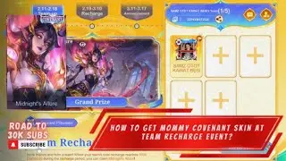 HOW TO GET FREE MOMMY EUDORA COVENANT SKIN IN TEAM RECHARGE EVENT | MLBB