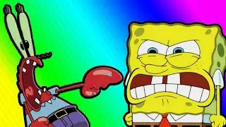 SPONGEBOB LOST HIS TEMPER  AT THE KRUSTY KRAB!
