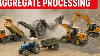 Extreme Aggregate Processing 🚨 Heavy Machinery in Action #mm247