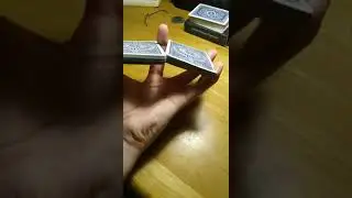 ONE HANDED card shuffling!