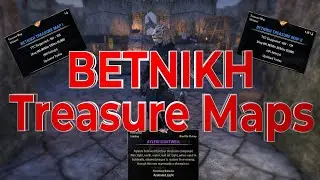 Where to find Betnikh Treasure Map 1 and 2! ESO Treasure map 2020 (Armor of the Trainee set)