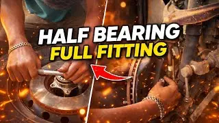 Front Right Wheel Half Bearing Full Fitting | Toyota Hiace 2019 Repair Work