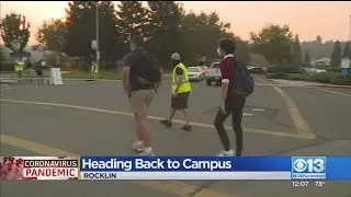Rocklin Unified School District Students Return To In-Person Class