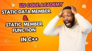 What is Static Member Function || What is Static Data Member