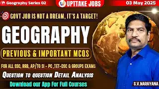 Geography Question Bank for Competitive Exams | 2025 | UPTTAKE JOBS