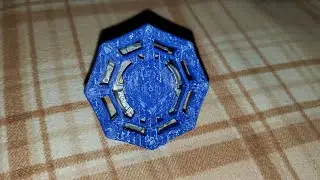 The return of V8 [3-D printed beyblade]