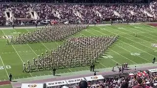 Fightin’ Texas Aggie Band Halftime Drill vs University of Missouri- 10/02/24