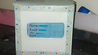 Diy packing box 📦 #diy #diycrafts #papercraft 