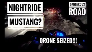 MUSTANG RIDE  || BACK TO POKHARA || DRONE SEIZED  || DANGEROUS OFF-ROAD ||