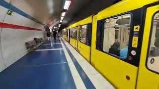 Kurze U-Bahnfahrt Essen, U17 (Wagen 5128)