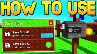 HOW TO USE SAVE SLOTS in GROW A GARDEN! ROBLOX