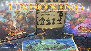 Street Fighter : The Miniatures Game - Unboxing