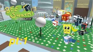 jogatina meio longa de bee swarm simulator (parte 1)
