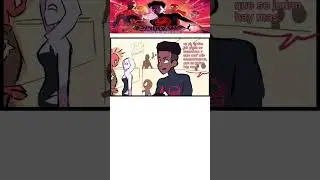 MILES DECIDE ESTAR CON PENI  - SPIDERMAN ACROSS SPIDER VERSE COMICS