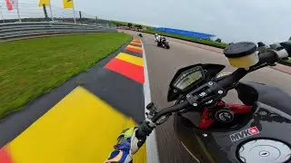 Hypermotard on Trackday // Ducati Hypermotard 1100 Evo SP // DJI Action 4