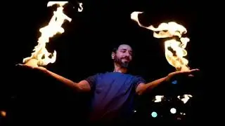 Fire Arts. Holding Fire on My Hands. flow Arts www.flowjuggle.com