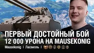 ГРАННИ УЖЕ ВЫДАЛ БОЙ НА 12000 УРОНА В ПЕРВЫЙ ДЕНЬ ВЛАДЕНИЯ MAUSEKONIG, ЧТО БУДЕТ ДАЛЬШЕ?